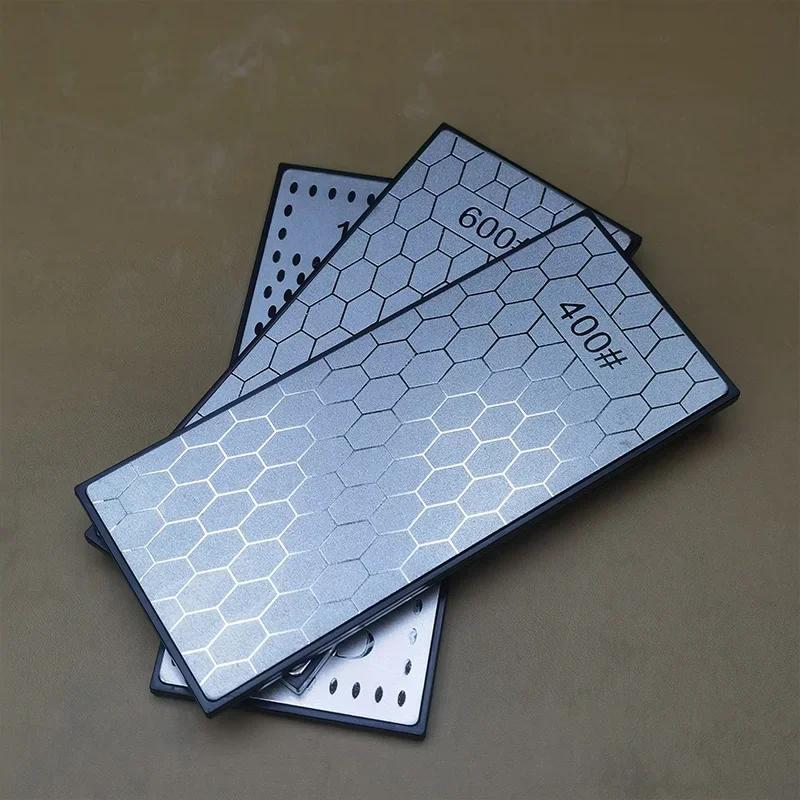DMD aiguiseur de cuisine couteau de Chef pierre à aiguiser diamant 400 600 1000 1200 grain pierre à