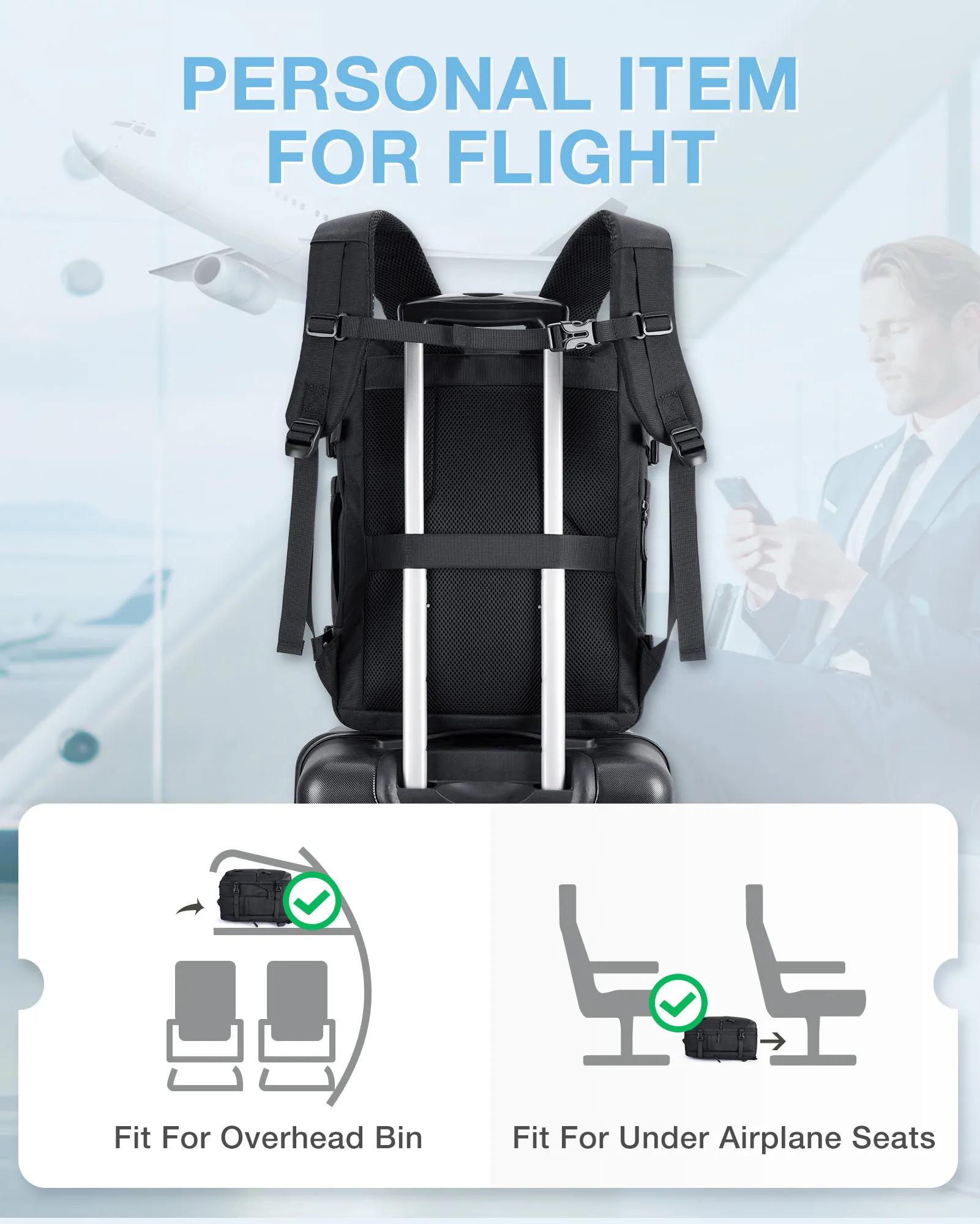 BAGSMART valise sac à dos de voyage pour Easyjet cabine sac 45x36x20 sacs à dos pour hommes remplaça