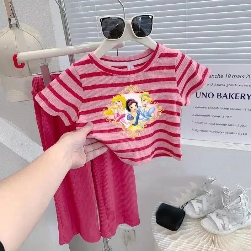 Ensemble de Vêtements Princesse pour Filles 2026 Nouvelle Collection Été Coréenne – Ensemble Enfant
