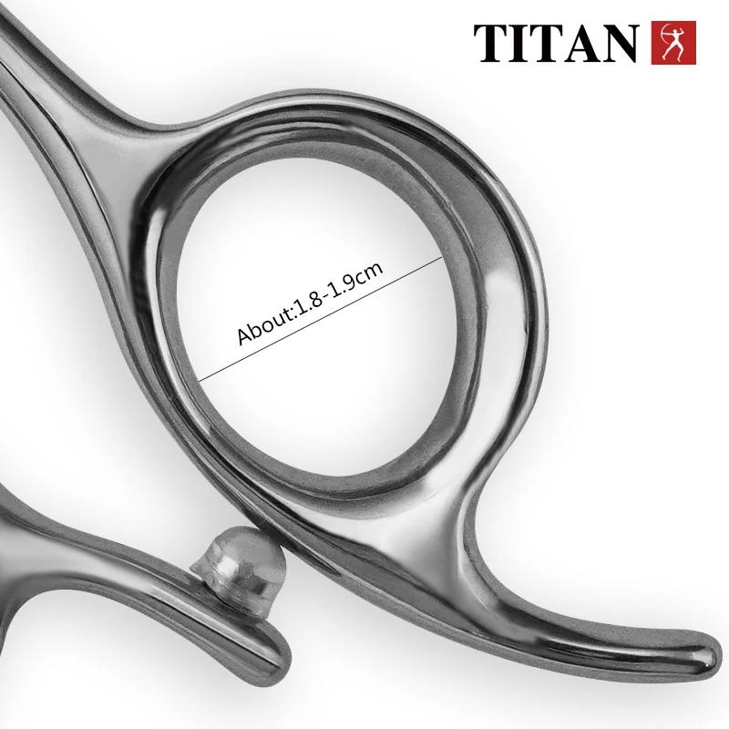 TITAN – ensemble de ciseaux à cheveux professionnels, outils de coupe pour salon de coiffure, barbie