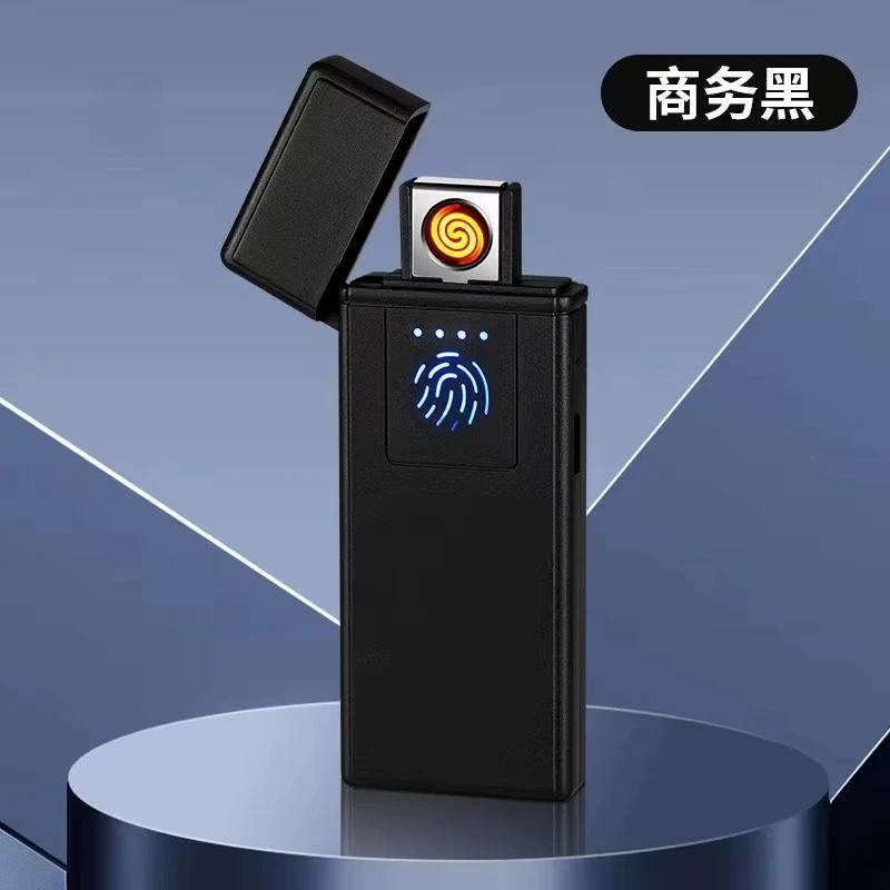 Briquet métallique à commande vocale – 4 Modes d'allumage par Induction, gonflable, résistant au ven