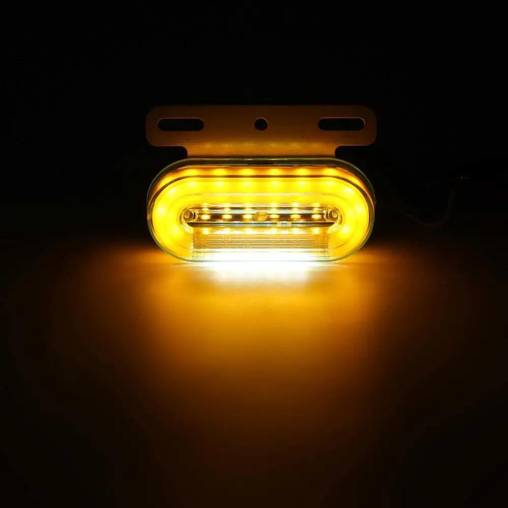 12 pièces 12 V/24 V LED voiture camion feux de position latéraux voiture feux externes Signal indica