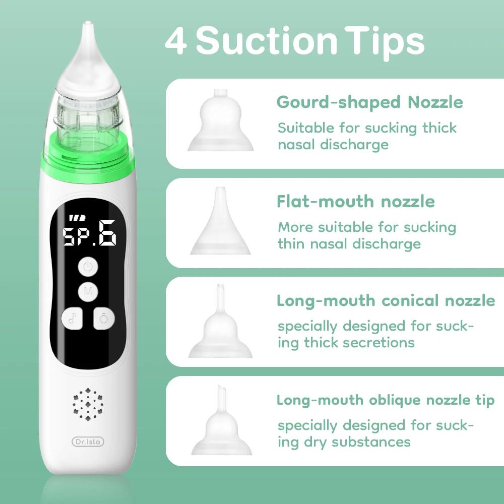 MAMIJOY – absorbeur Nasal électrique silencieux pour bébé, nettoyeur de rhinite, aspirateur Nasal, o