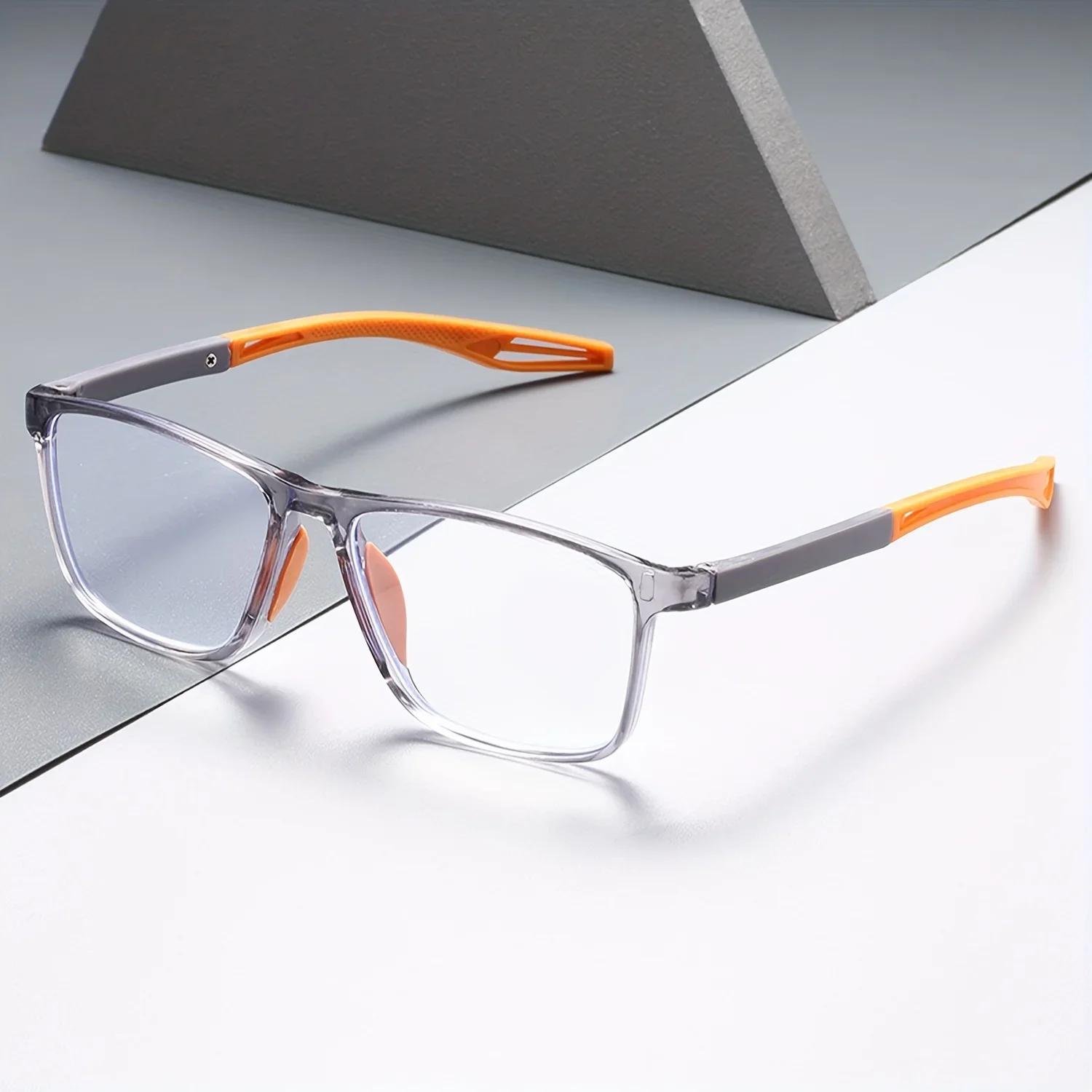 Lunettes de sport presbytie, 8 pièces, miroir antidérapant, conception de jambe, lunettes de lecture