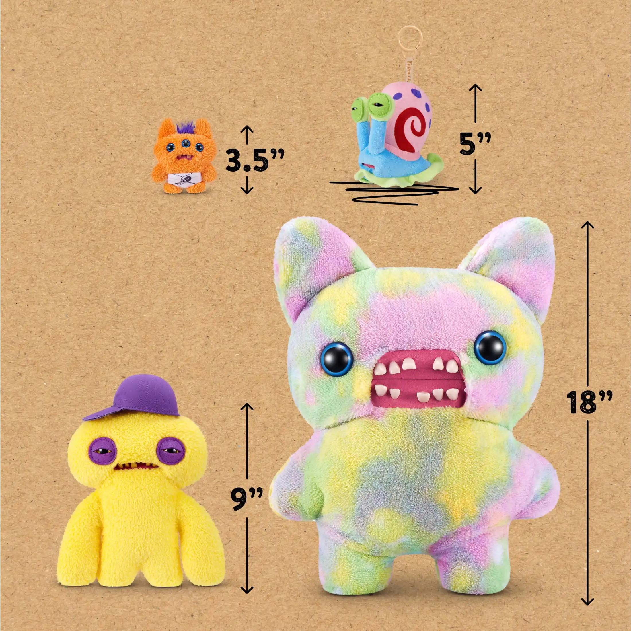 Fuggler drôle moche monstre jouets en Peluche porte-clés Kawaii Fuggler monstre lapins mignon Peluch