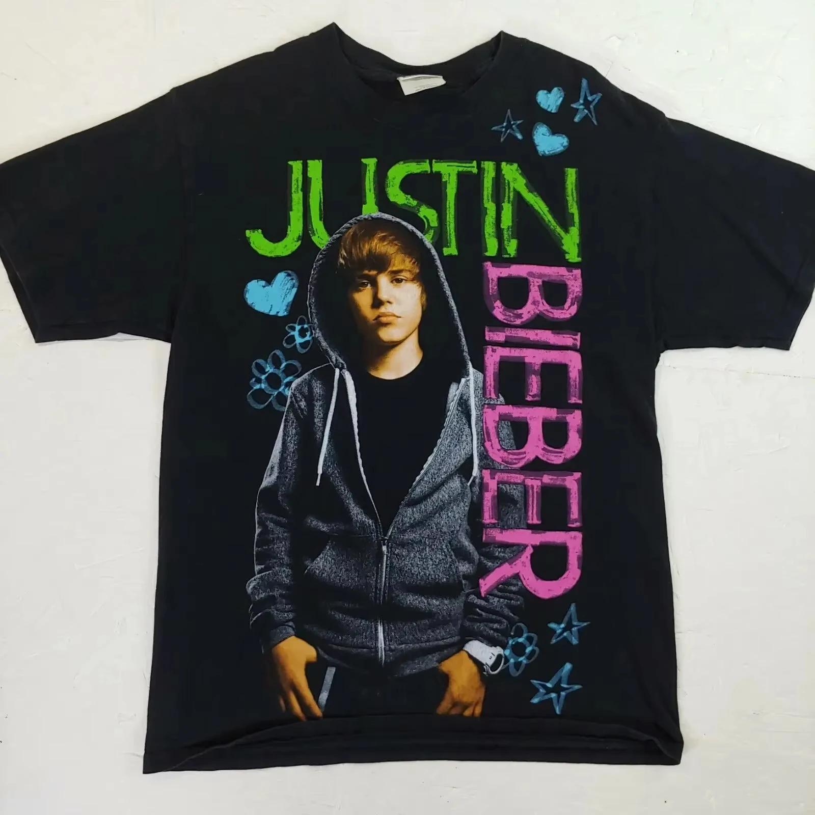 Justin Bieber nouveau Album couverture 2025 Merch hommes T-shirt unisexe vêtements mode 90s Style Vi