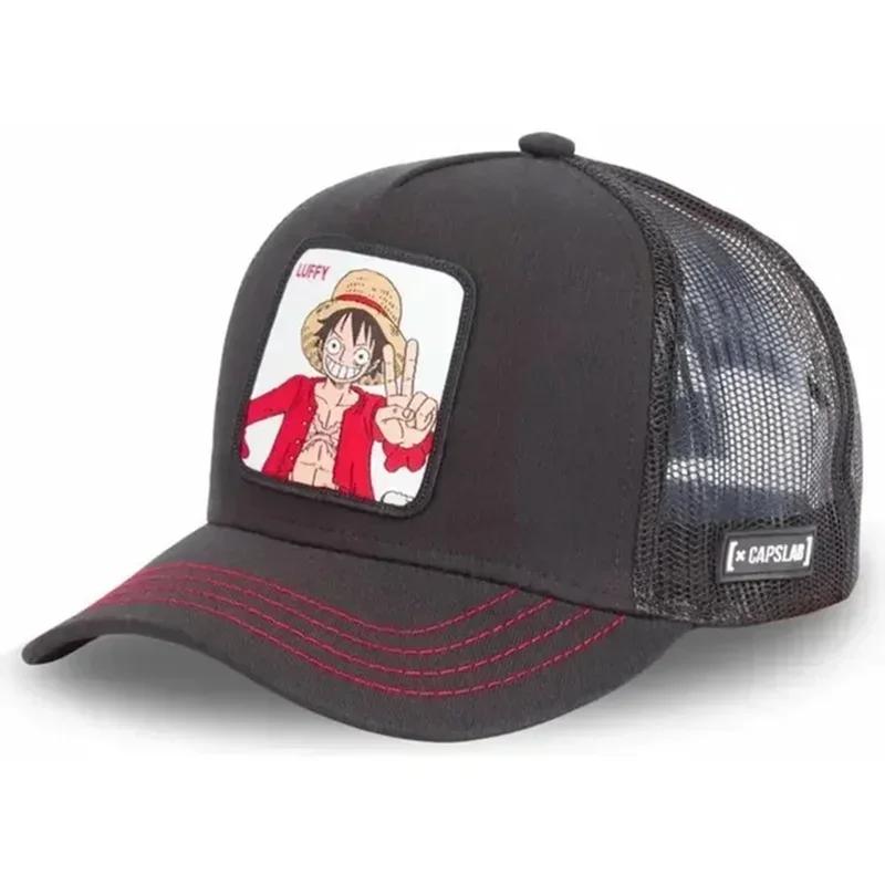 Chapeau One Piece Anime, Monkey D. Chapeau de Baseball Imprimé Dessin Animé Luffy Roronoa Zoro, Para