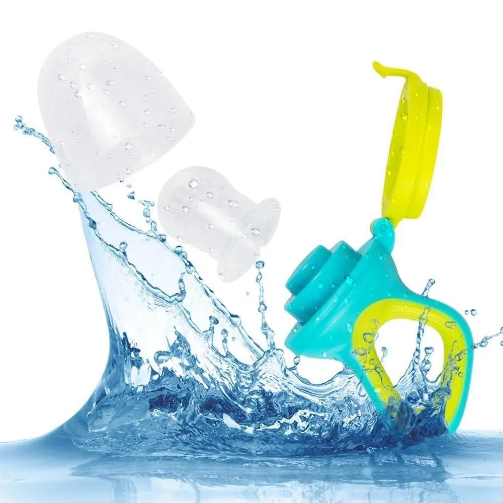 BiSantos à presser en silicone pour nouveau-né, sucette pour bébé, entraînement, cuillère à riz, cér