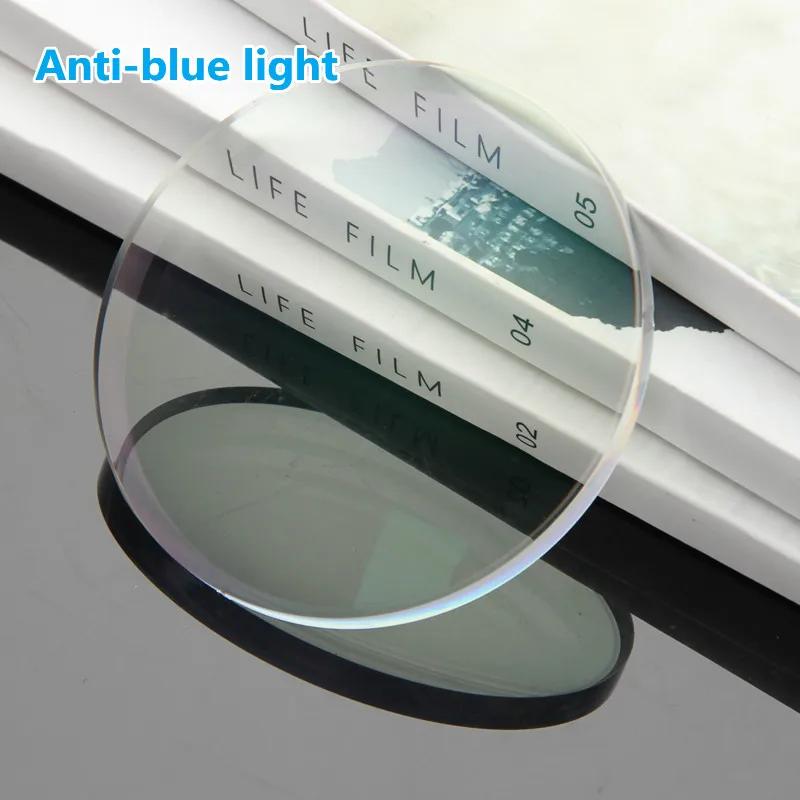 Lunettes Anti-rayons bleus et photochromiques, lentille de Prescription optique, lentille de lecture