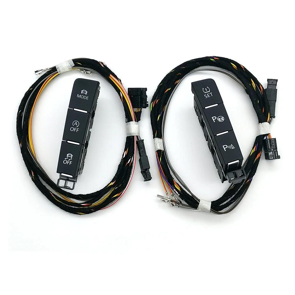 Bouton de démarrage et d'arrêt pour voiture VW Golf 7 MK7, Mode d'arrêt, motif de conduite OPS, modè