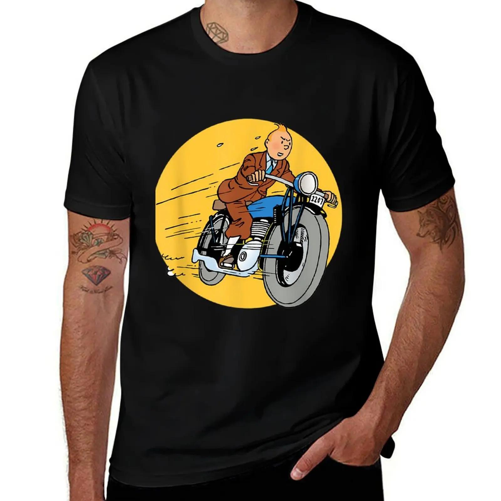 T-shirt 18/Adventure pour hommes, design personnalisé, chemise anime vintage, pack