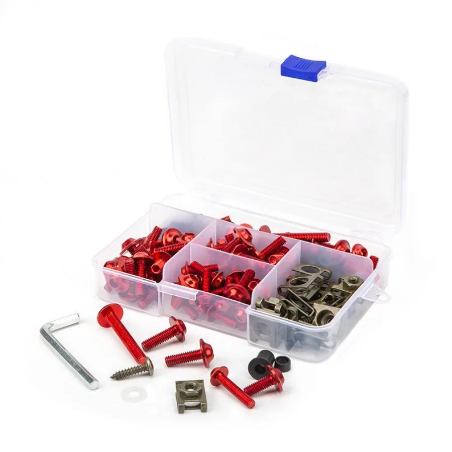 177 pièces moto boulons vis boulon juste pour YAMAHA YZF R1 R15 R25 R3 R6 R125 R15 R25 MT03 MT07 MT1