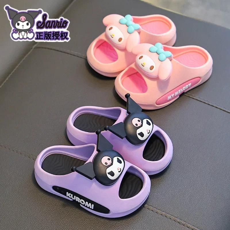 Sandales d'été pour filles, pantoufles de bain d'intérieur antidérapantes, nouveau style 2026, pour
