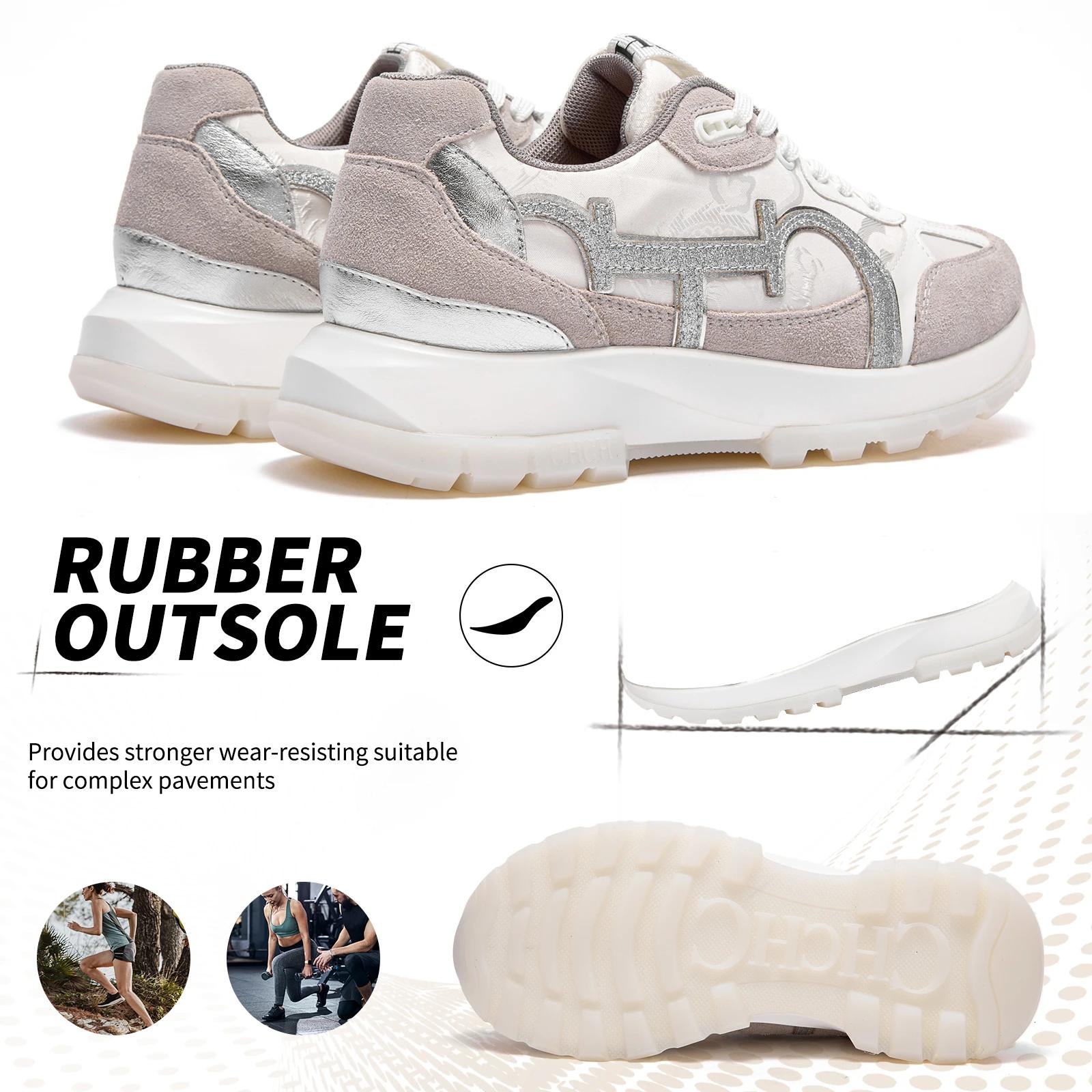 CHCH femmes chaussures de Tennis nouvelles chaussures de sport d'étudiant d'épissure en cuir