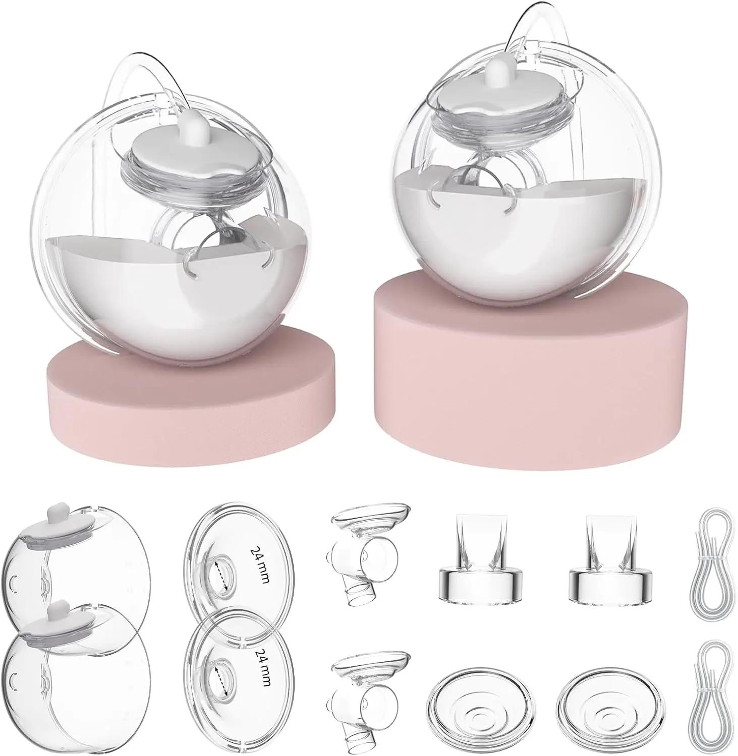 CaraCups Collection de lait portable, gobelets de collection mains libres compatibles avec Spectra S