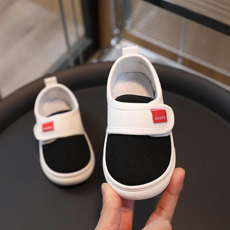 Children Canvas Shoe 2025Spring Summer New Children Sneakers Boy Girl Cloth Shoes Kid Shoes Baby Kin