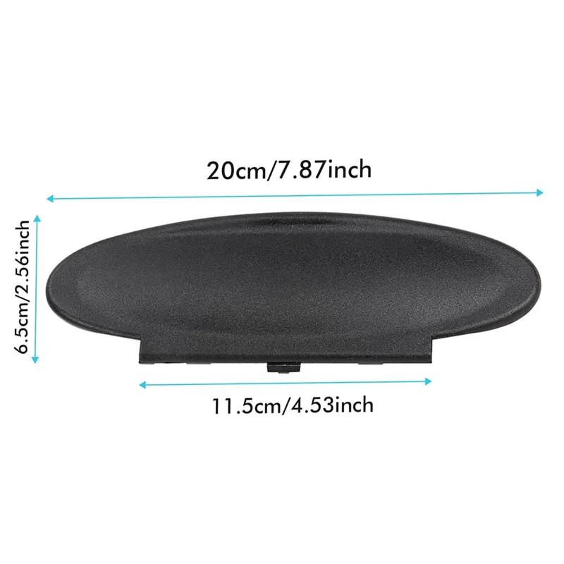 Couvercle de miroir de vanité pare-soleil noir, pièces de rechange adaptées à la Porsche 996 997 911