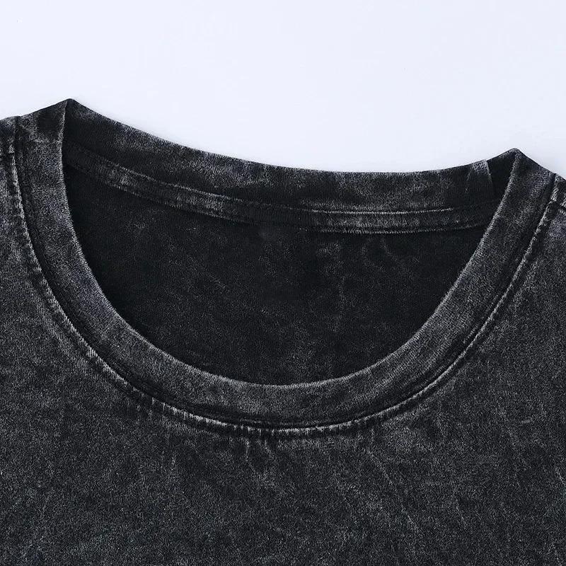 T-shirt unisexe nouveau modèle délavé, pour les fans d'anime Invincible, vêtements de caractère tout