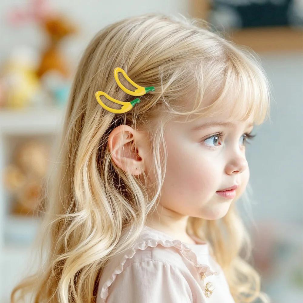 10 pièces/ensemble chaud mignon filles cheveux accessoires fruits BB pinces à cheveux côté fraise ép
