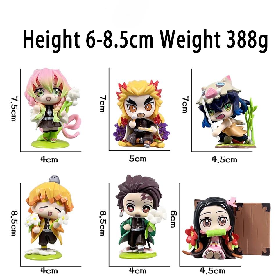 Figurine de dessin animé Demon Slayer Tanjiro Kamado Nezuko, boîte aveugle, statue créative personna