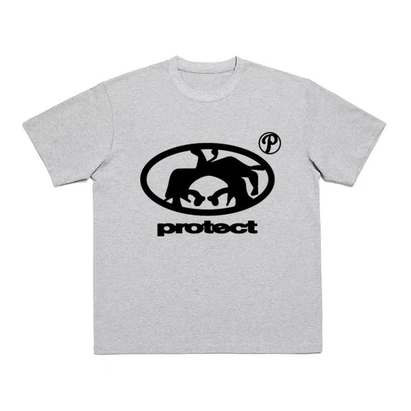 T-Shirt manches courtes pour hommes, surdimensionné, 100% coton, graphique, Harajuku, Vintage, mode