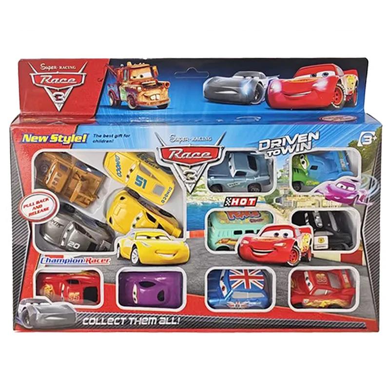 Mini voiture originale Disney Pixar, voiture 3 Lightning McQueen, voiture à rebond en PVC, modèle de