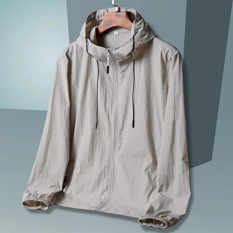 Veste d'été à capuche pour hommes et femmes, vêtements de Protection solaire, vêtements de pêche et