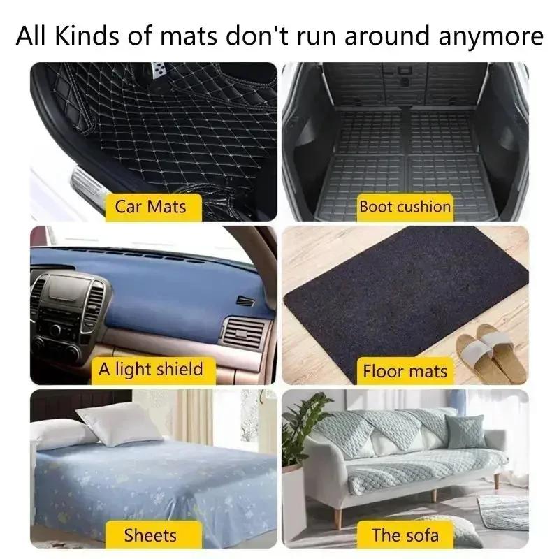 Bande adhésive Velcro très résistante à gratter, organisateur de câbles auto-adhésifs, tapis de sol