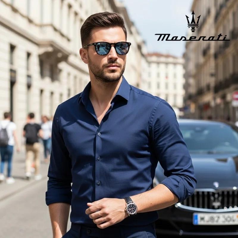 MASERATI voiture haut de gamme UV400 lunettes polarisées pour Ghibli Quattroporte GranCabrio GranTur