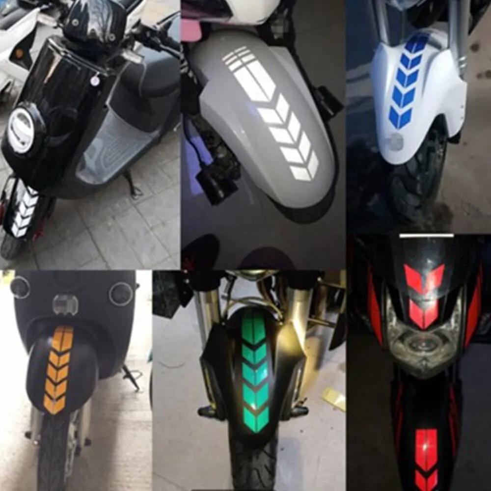 Autocollant universel étanche pour moto avec flèches, pâte flash, degré d'huile, autocollant de coul