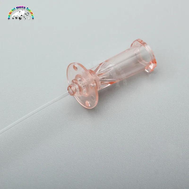 Cathéter urinaire sans stylet pour chats, 12 pièces, extrémité ouverte de 1.3mm, 1.0mm, fournitures