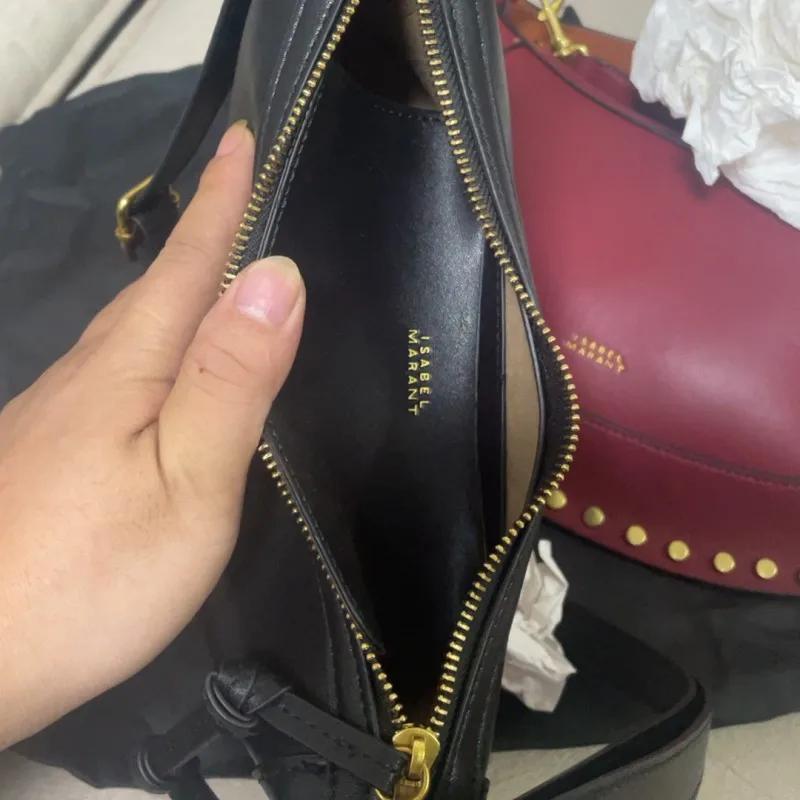 Nouveau sac lune tendance, rivets classiques, mode féminine, rétro, sac à bandoulière, sac à main, s
