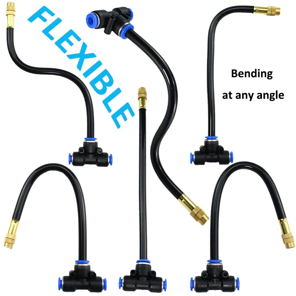 Kit de pulvérisation universel à flexion libre, bricolage, pour serre, jardin, fleurs, plantes, arro