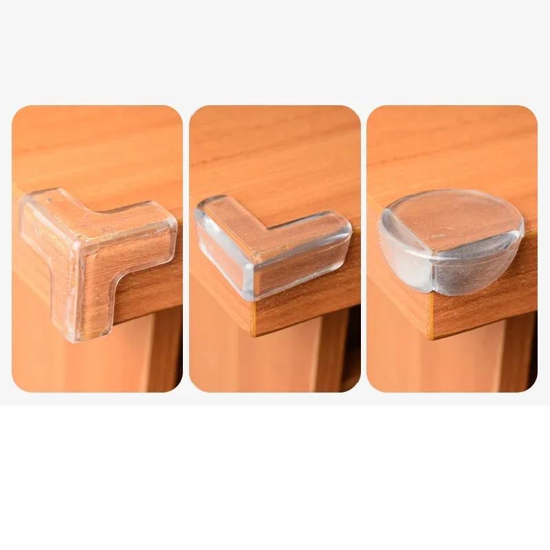 4 pièces/10 pièces enfants bébé sécurité Silicone protecteur Table coin bord Protection couverture e