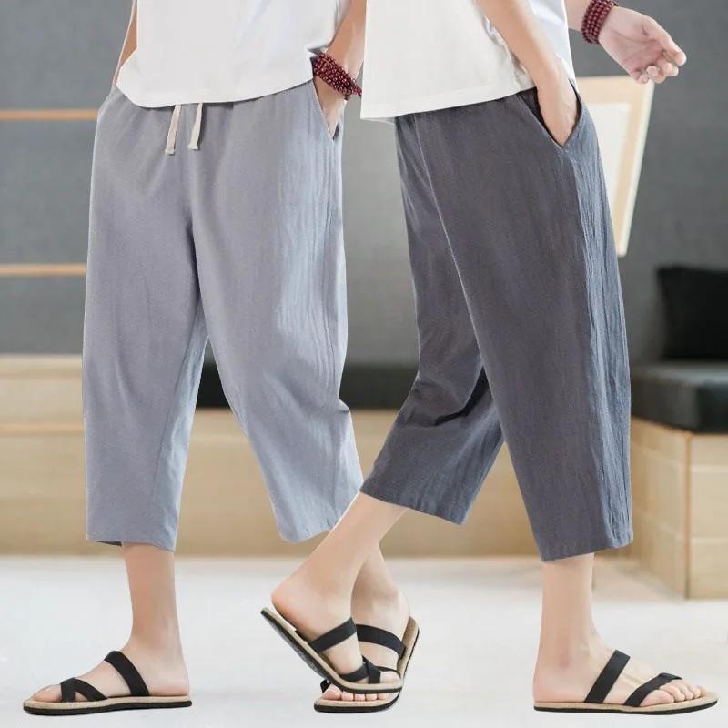 2025 nouveaux pantalons courts hommes Shorts été glace soie à la mode droite grande taille sport pan