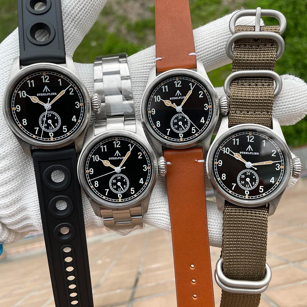 STEELFLIER officiel SF746 montre-bracelet à Quartz de luxe suisse lumineux VH60 mouvement muet 20Bar