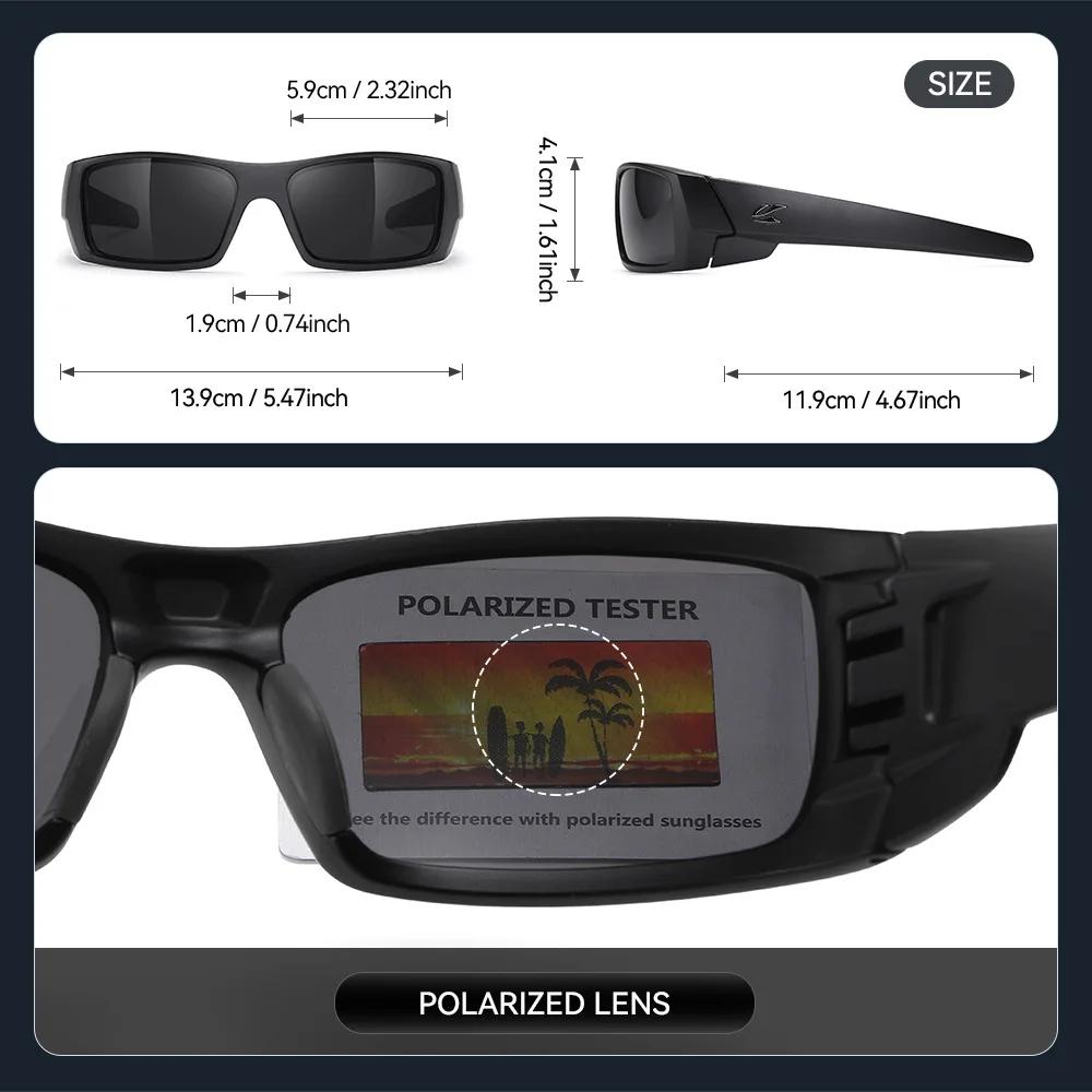 Kaenon Lunettes de soleil de sport polarisées pour hommes et femmes, idéales pour la conduite, la pê