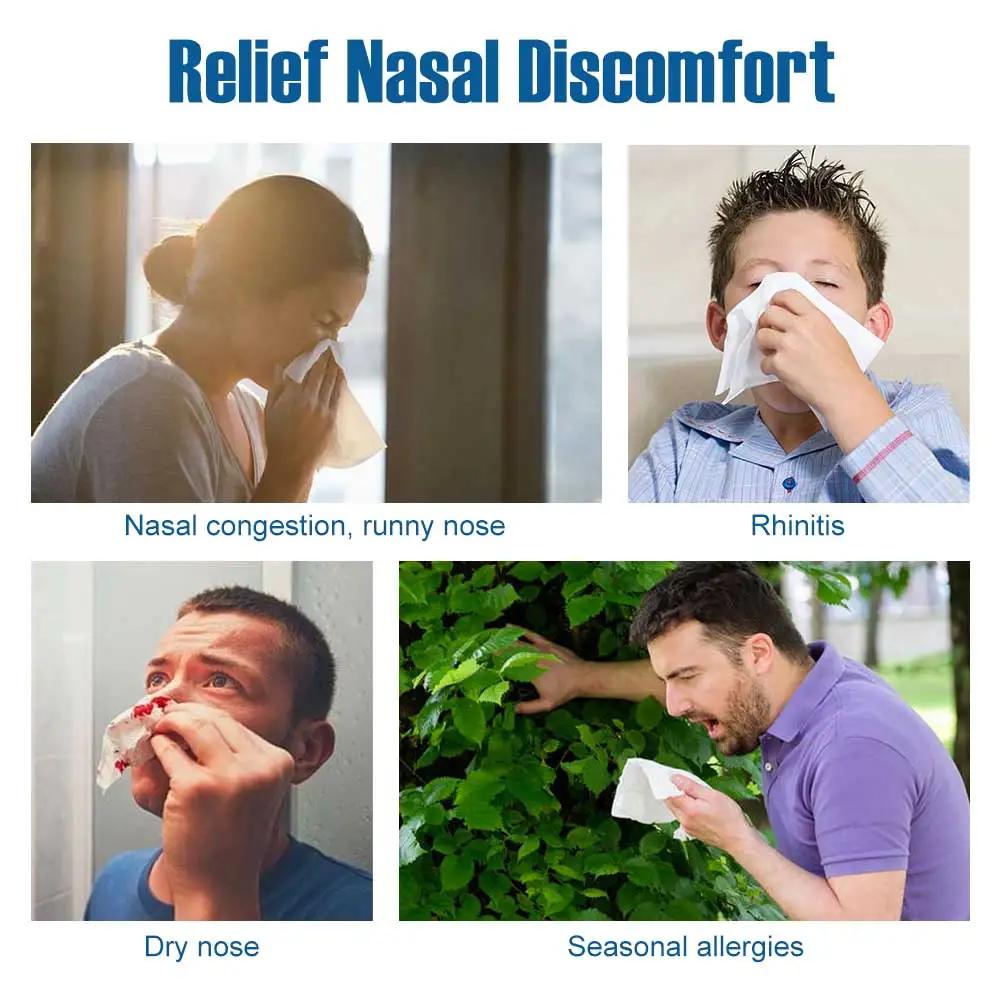 Irrigateur nasal 300ml 500ml, bouteilles de rinçage, nettoyeur de nez à impulsion d'eau, Pot Neti po
