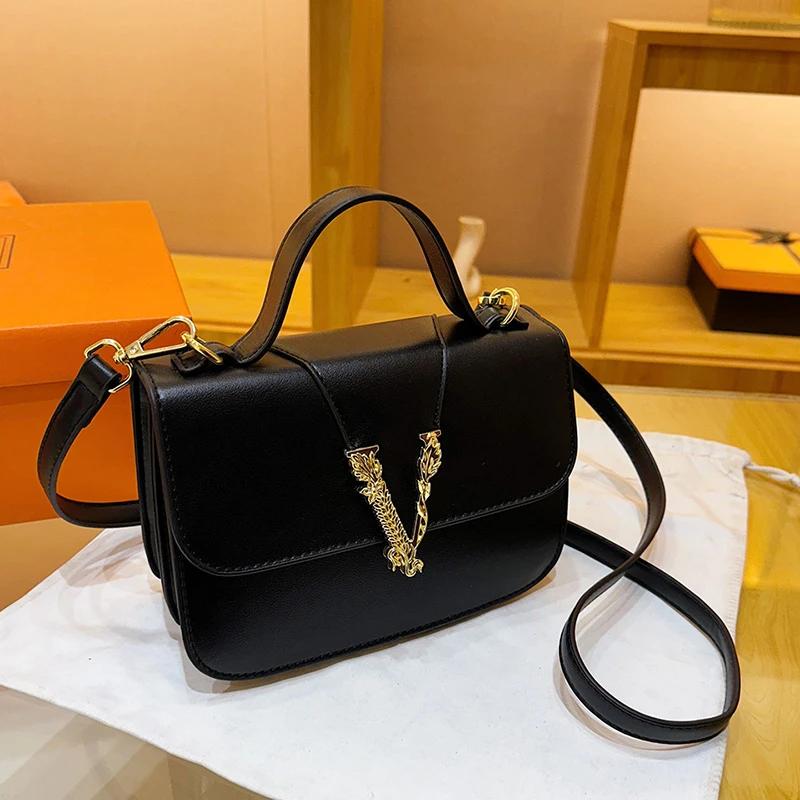 Sac fourre-tout vintage à la mode pour femmes, style parisien classique, cuir haut de gamme, sac à m