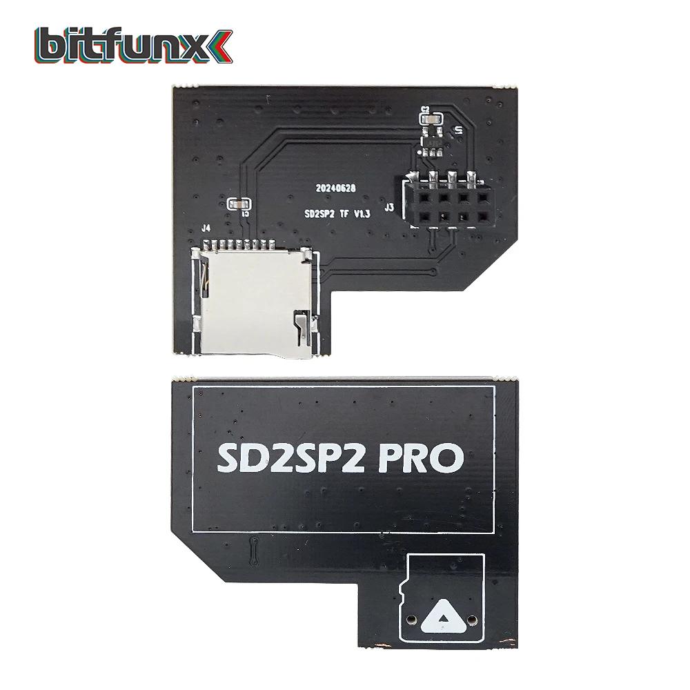Bitfunx V1.3 SD2SP2 Pro adaptateur de carte SD charge SDL carte Micro SD lecteur de carte TF pour Ni