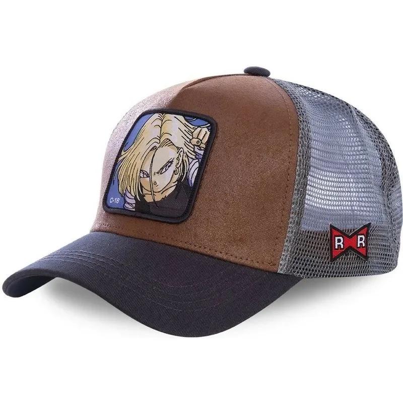 Dragon Ball Buu Goku casquette été voyage casquette à visière hommes broderie Hip-Hop casquette Styl