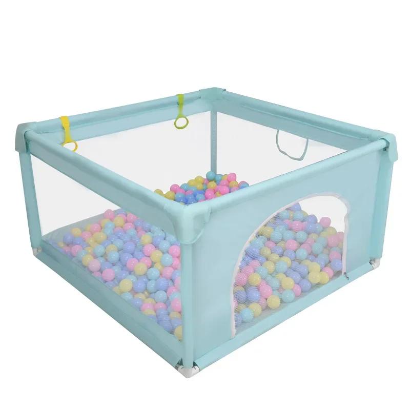 IMBABY-Grand Parc avec Protection en Mousse pour Enfant, Aire de Jeux de Haute Qualité pour Bébé