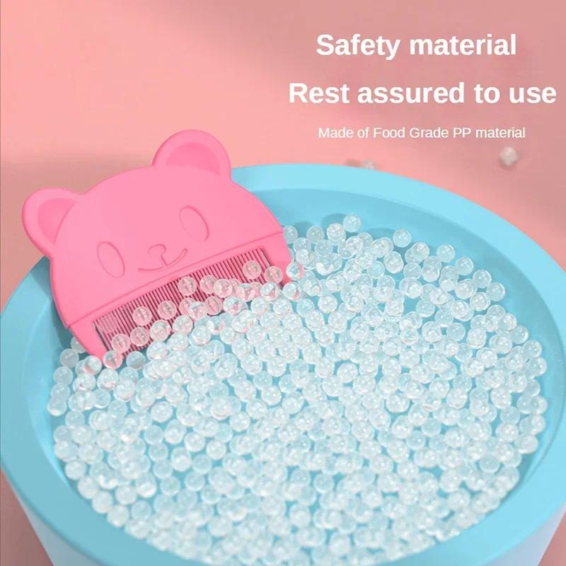Accessoires de soins pour bébé, peigne à graisse pour tête fœtale, peigne doux pour bain de bébé, fo
