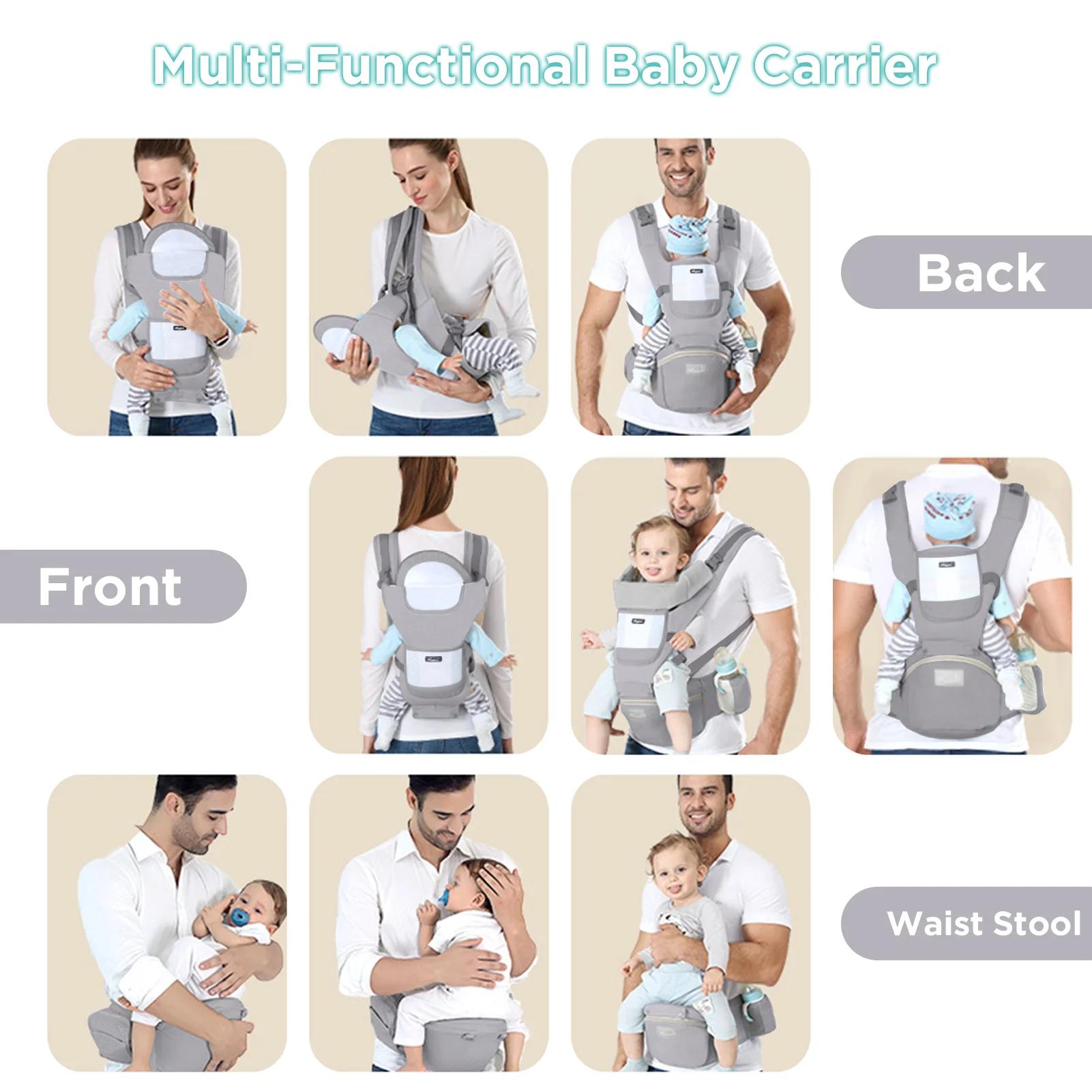 Sac à dos ergonomique pour bébé Electrolux, siège hipseat pour bébé, face à l'avant, kangourou ergon
