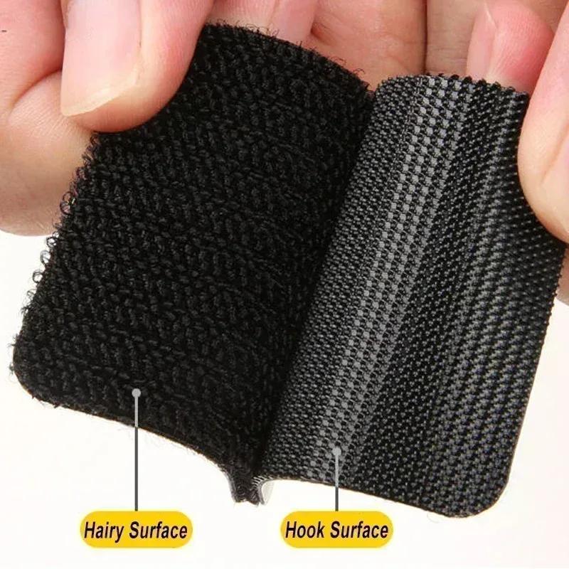 Bande adhésive Velcro très résistante à gratter, organisateur de câbles auto-adhésifs, tapis de sol