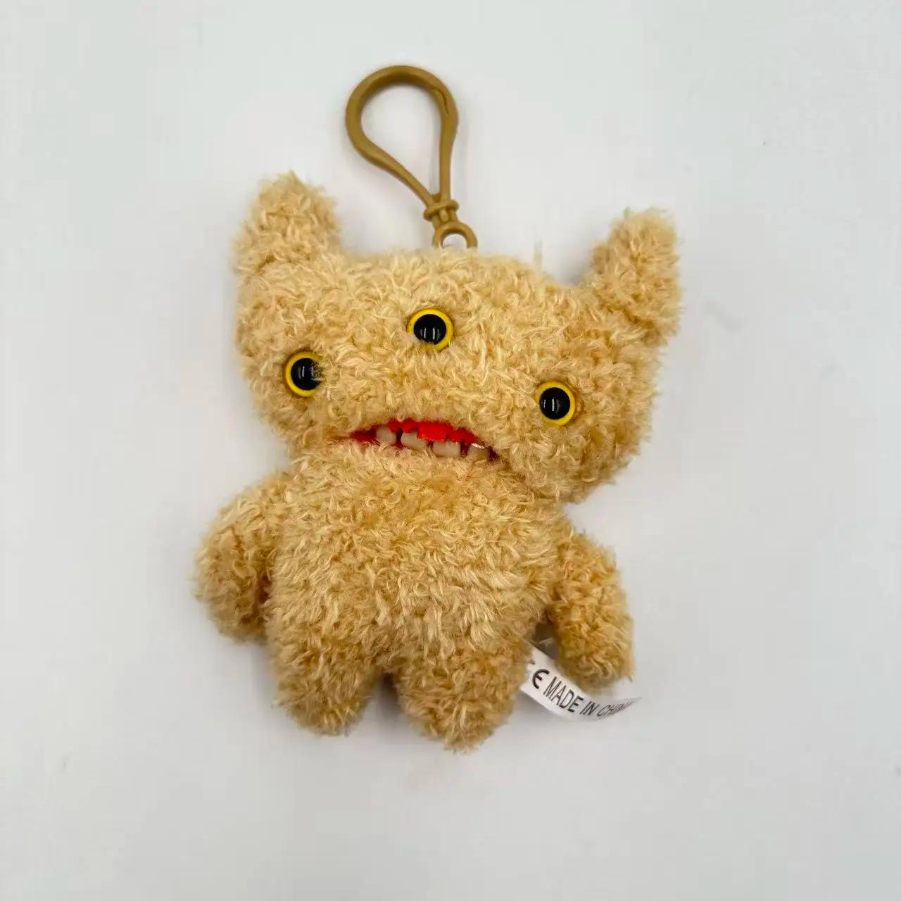 Jouets en peluche Porte-clés Kawaii Monstres Lapins Mignons Peluches en peluche Pendentifs Cadeaux E