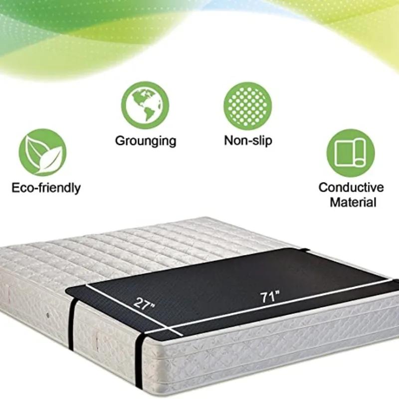 MAXSHARER matelas en cuir de mise à la terre tapis de sommeil de mise à la terre coussin de matelas