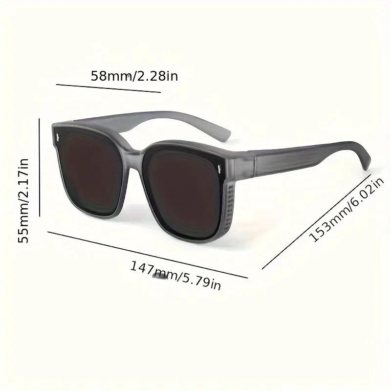 Lunettes polarisées antireflet pour hommes et femmes, adaptées à la mode sur les lunettes pour la co