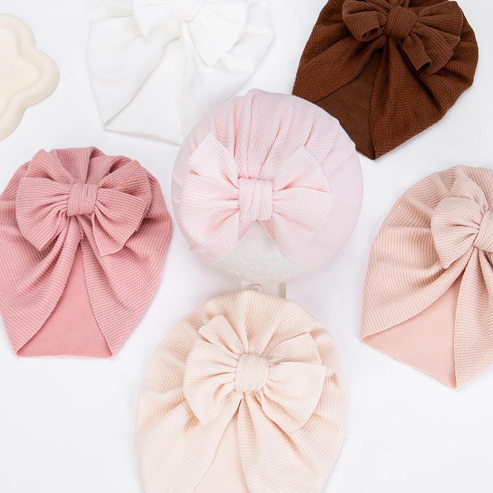 Turban de Lit en Forme de Nministériels d Papillon pour Nouveau-Né Garçon et Fille, Bonnet de Sauna