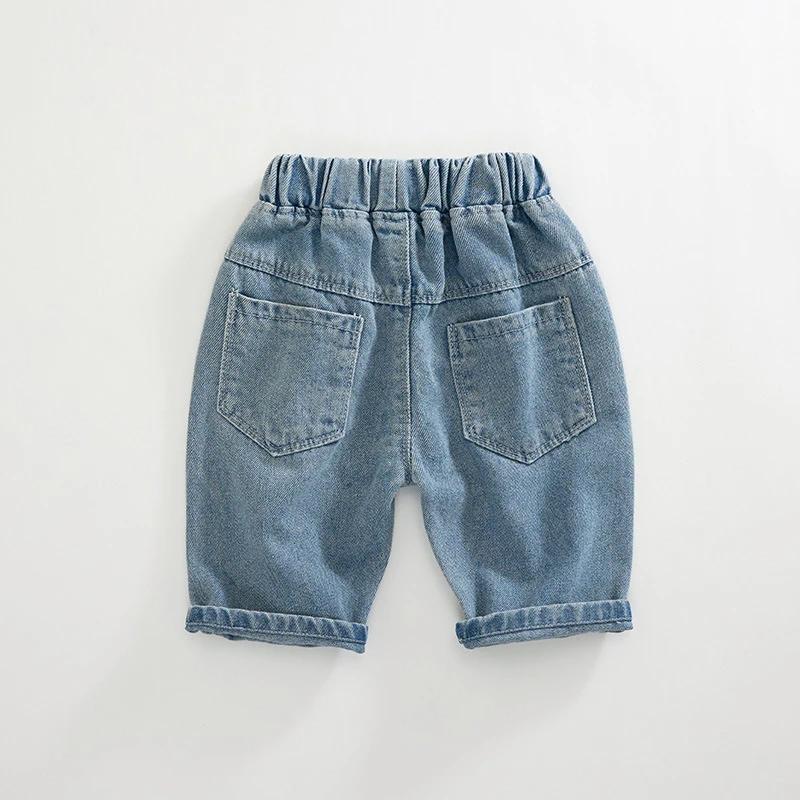 Shorts de plage jean enfants garçons - Bermudas décontractées en denim pour bébés et tout-petits